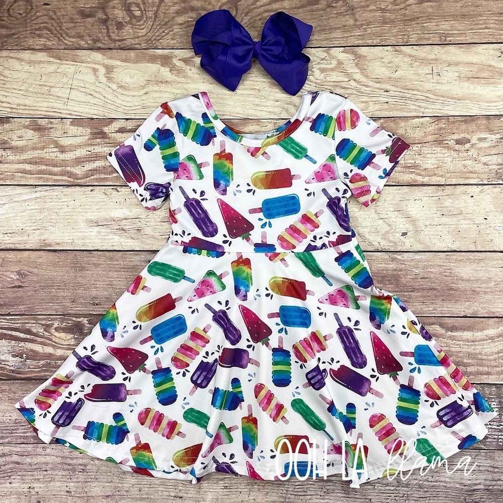 Popsicle dress 👗